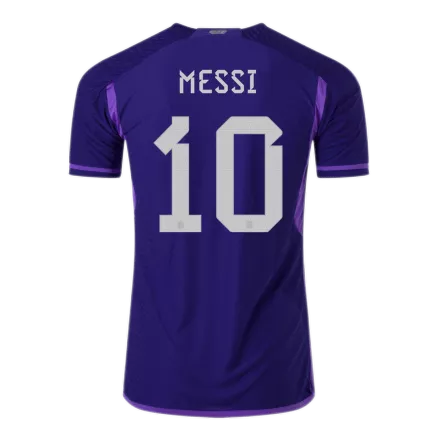 New Messi #10 Argentina Away World Cup 2022 Champion Authentic Jersey - gogoalshop
