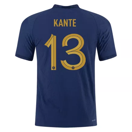 KANTE #13 France Home Authentic Jersey World Cup 2022 - gogoalshop