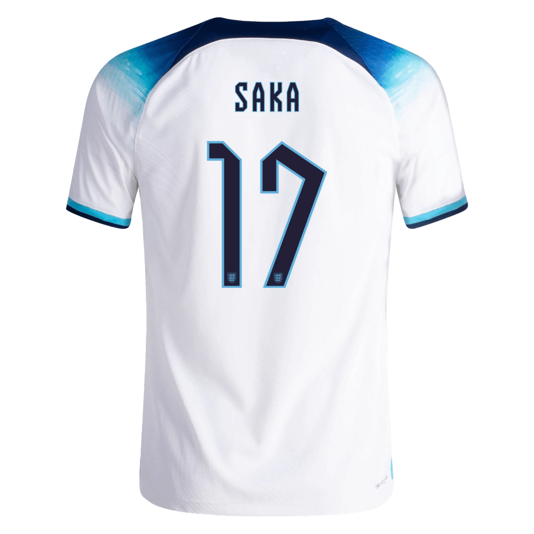 SAKA #17 England Home Authentic Jersey World Cup 2022 | Gogoalshop