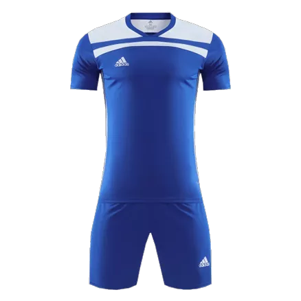 Customize Team Jersey Kit(Shirt+Short) Blue AD821 - gogoalshop