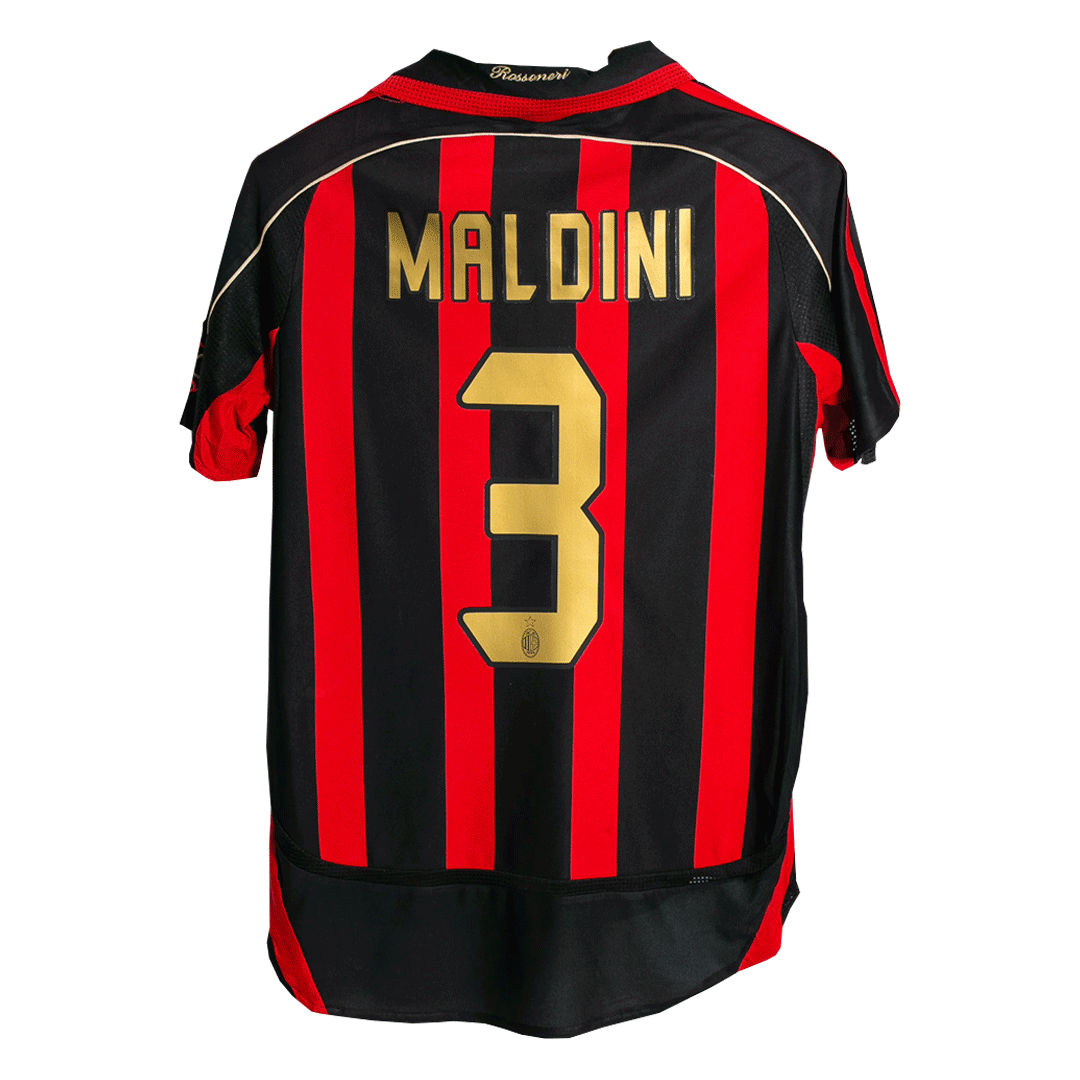 Retro Soccer Jersey MALDINI #3 AC Milan Home 2006/07 - gogoalshop