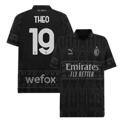 THEO #19 AC Milan X Pleasures Fourth Away Soccer Jersey 2023/24