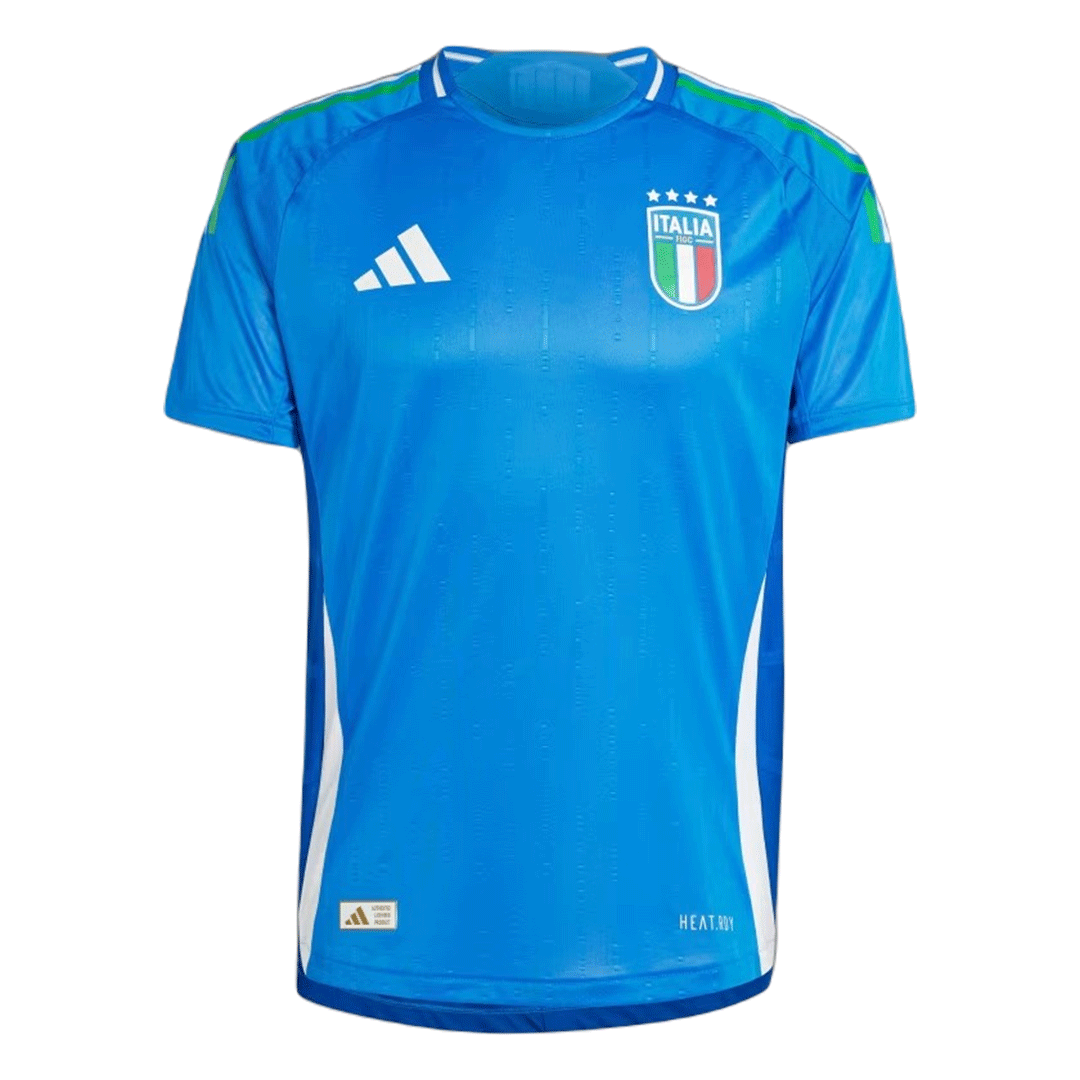 Italy Home Authentic Soccer Jersey EURO 2024