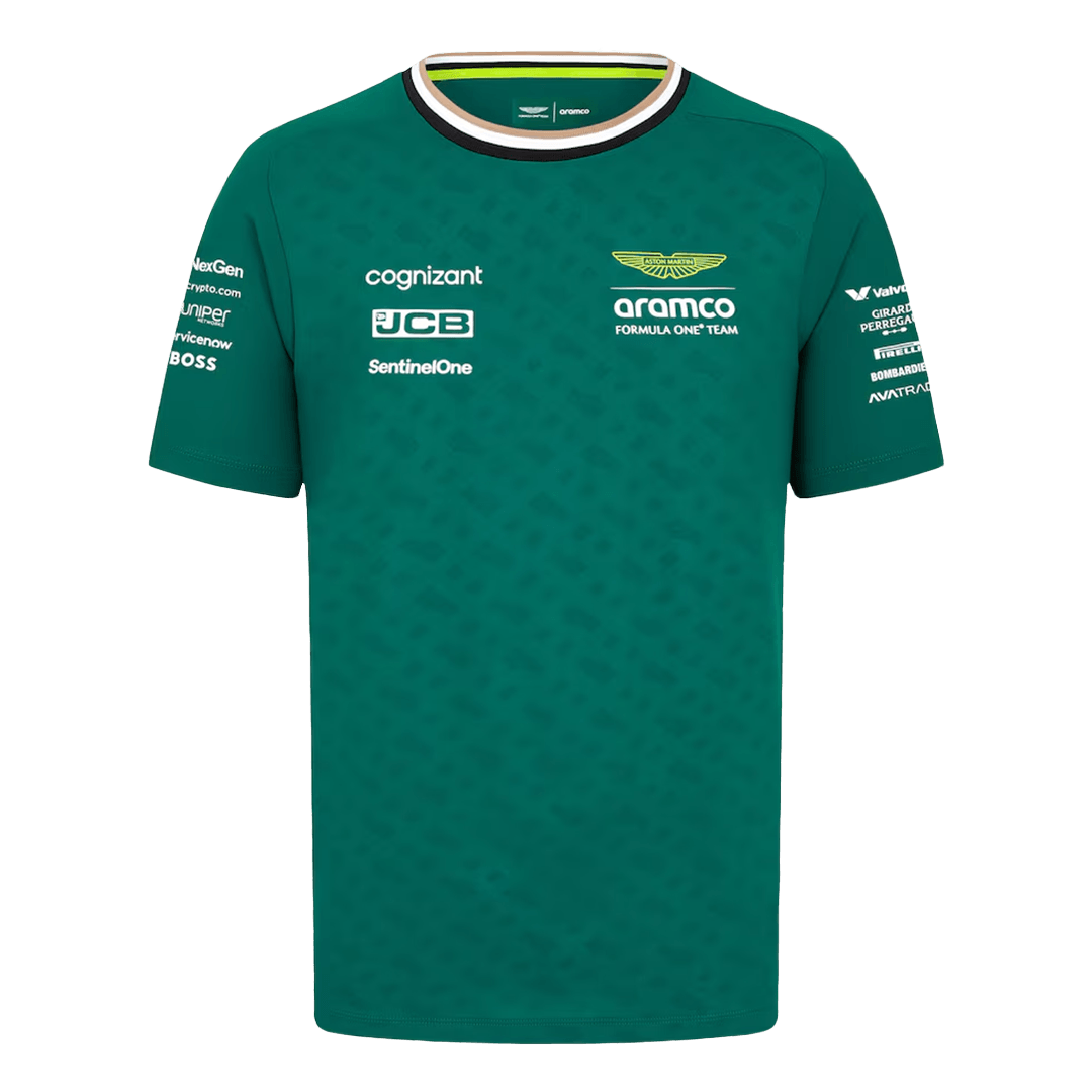 Fernando Alonso #14 Aston Martin Cognizant F1 Racing Team Shirt - gogoalshop