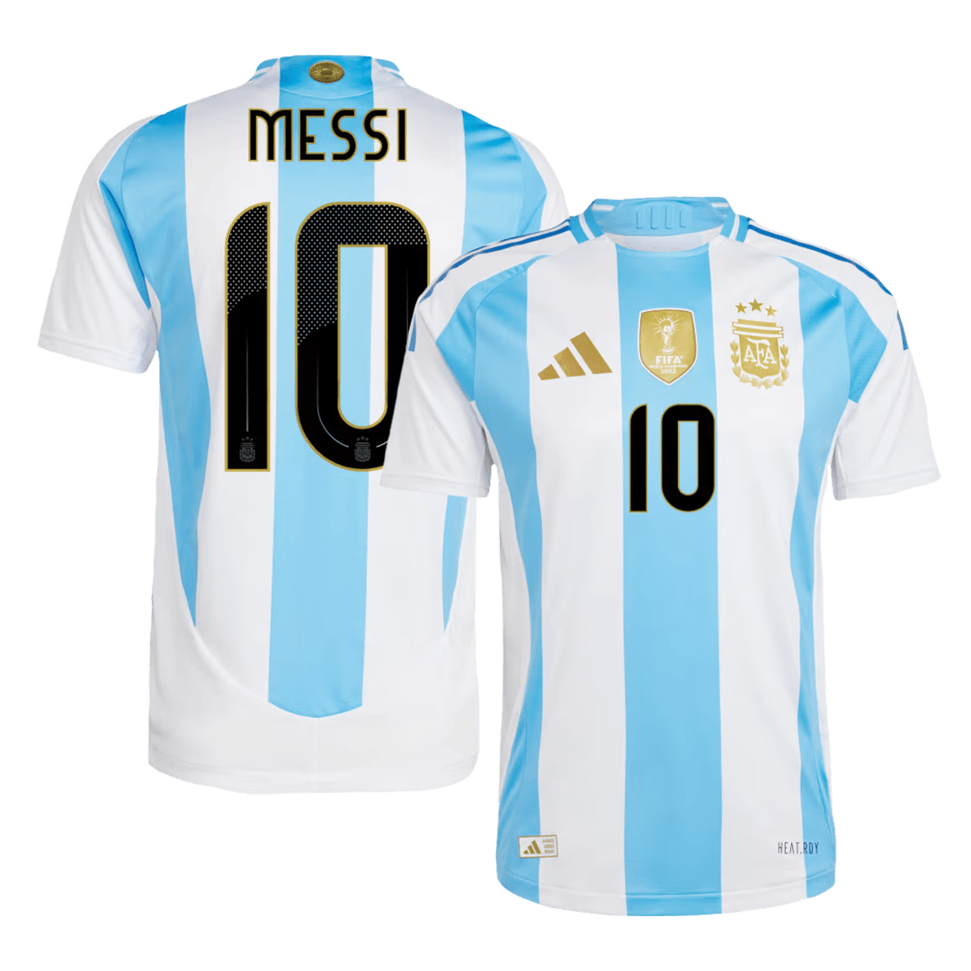 MESSI #10 Argentina Home Authentic Soccer Jersey - gogoalshop