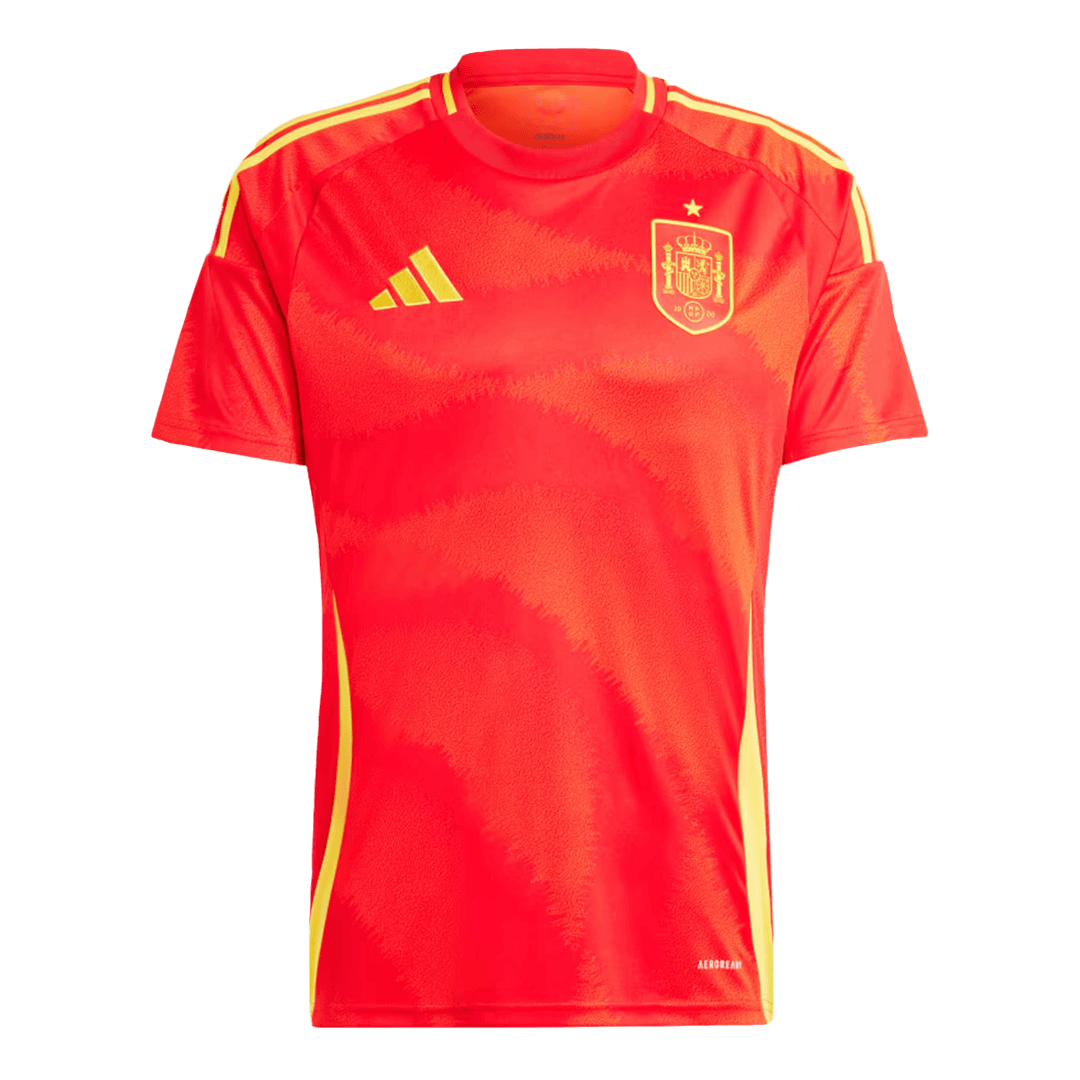 Spain Home Soccer Jersey EURO - gogoalshop