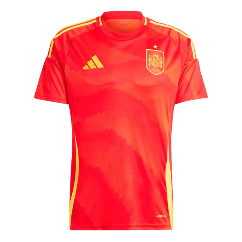 Spain Home Soccer Jersey EURO 2024 - gogoalshop