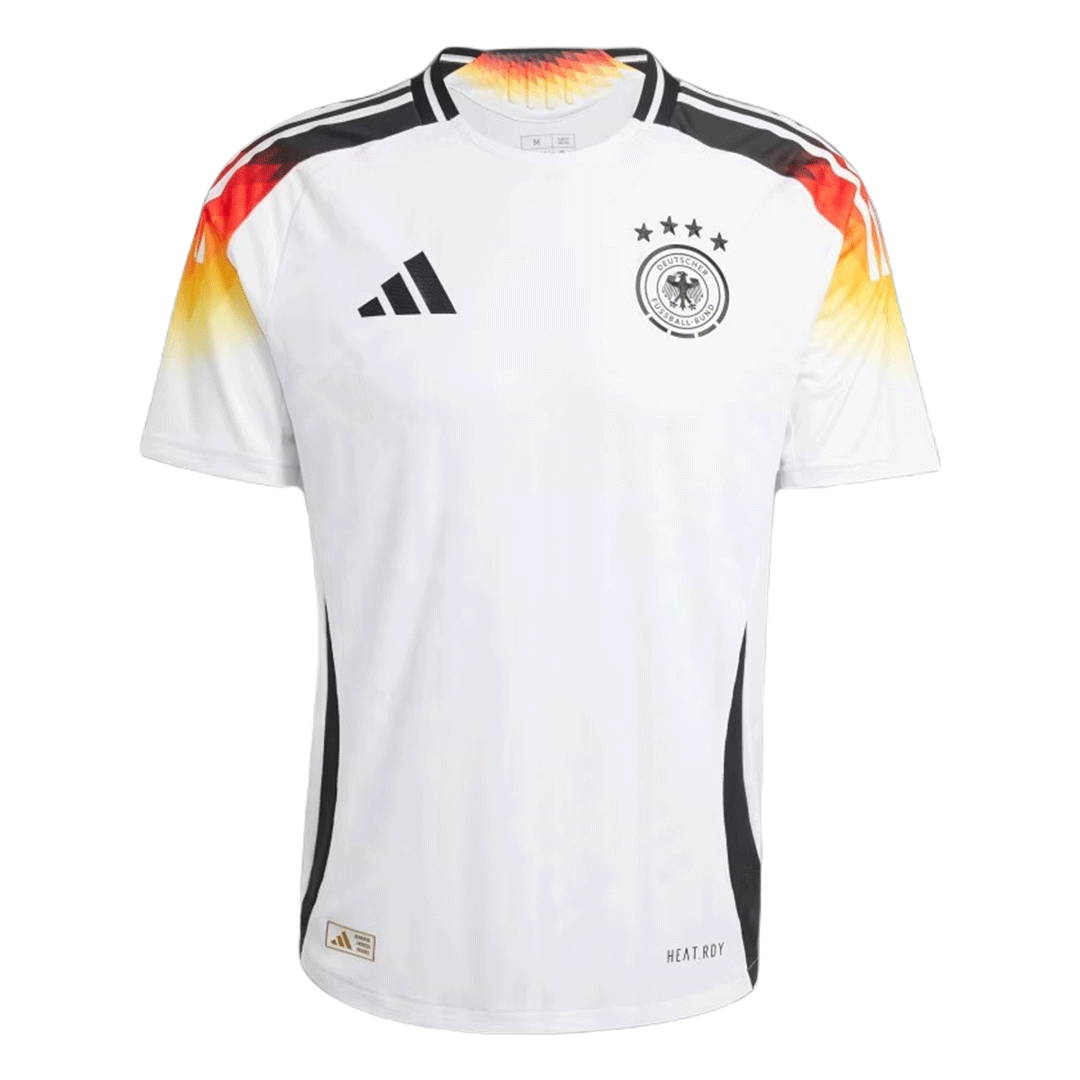 Germany Home Authentic Soccer Jersey EURO - gogoalshop