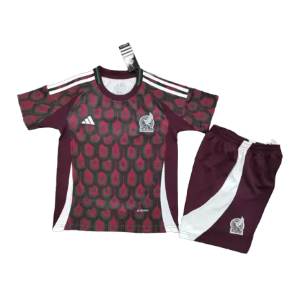 Mexico Home Kids Jerseys Kit Copa America 2024 - gogoalshop