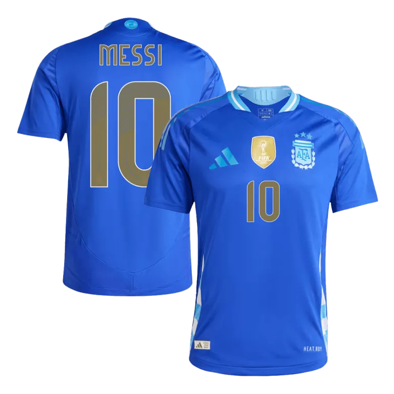 MESSI #10 Argentina Away Authentic Soccer Jersey Copa America 2024 - gogoalshop