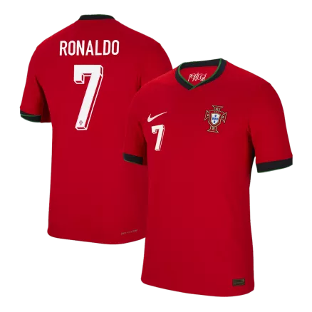RONALDO #7 Portugal Home Authentic Soccer Jersey EURO 2024 - gogoalshop