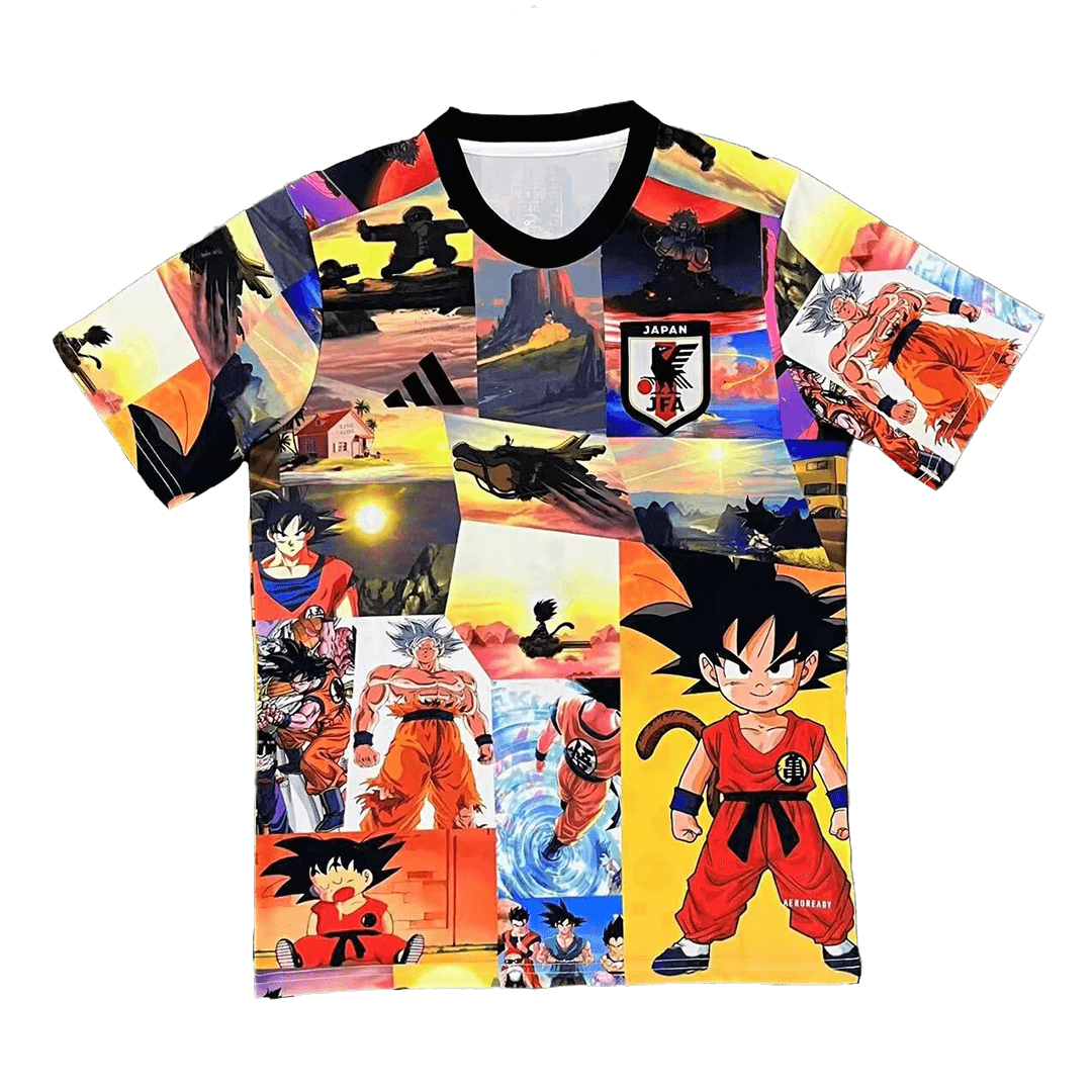 Japan X Dragon Ball Soccer Jersey - gogoalshop