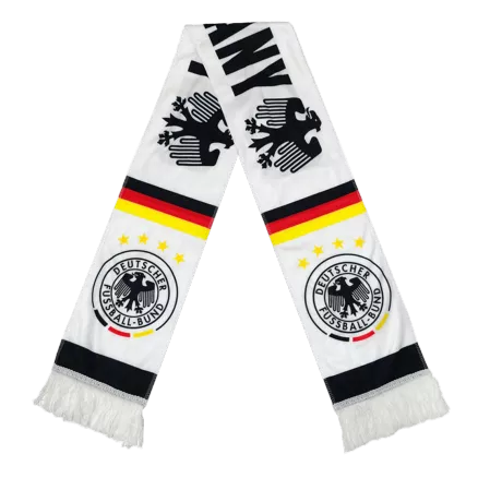 Germany Soccer Scarf White - gogoalshop
