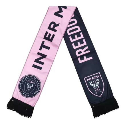 Inter Miami CF Soccer Scarf Pink&Black - gogoalshop