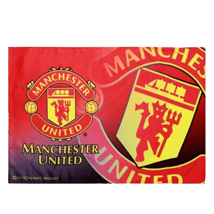 Manchester United Team Flag Red - gogoalshop