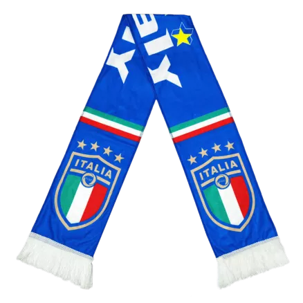 Italy Soccer Scarf Blue - gogoalshop
