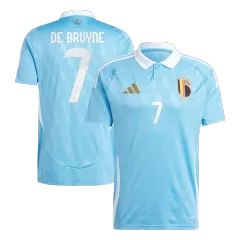 DE BRUYNE #7 Belgium Away Soccer Jersey EURO 2024 - gogoalshop