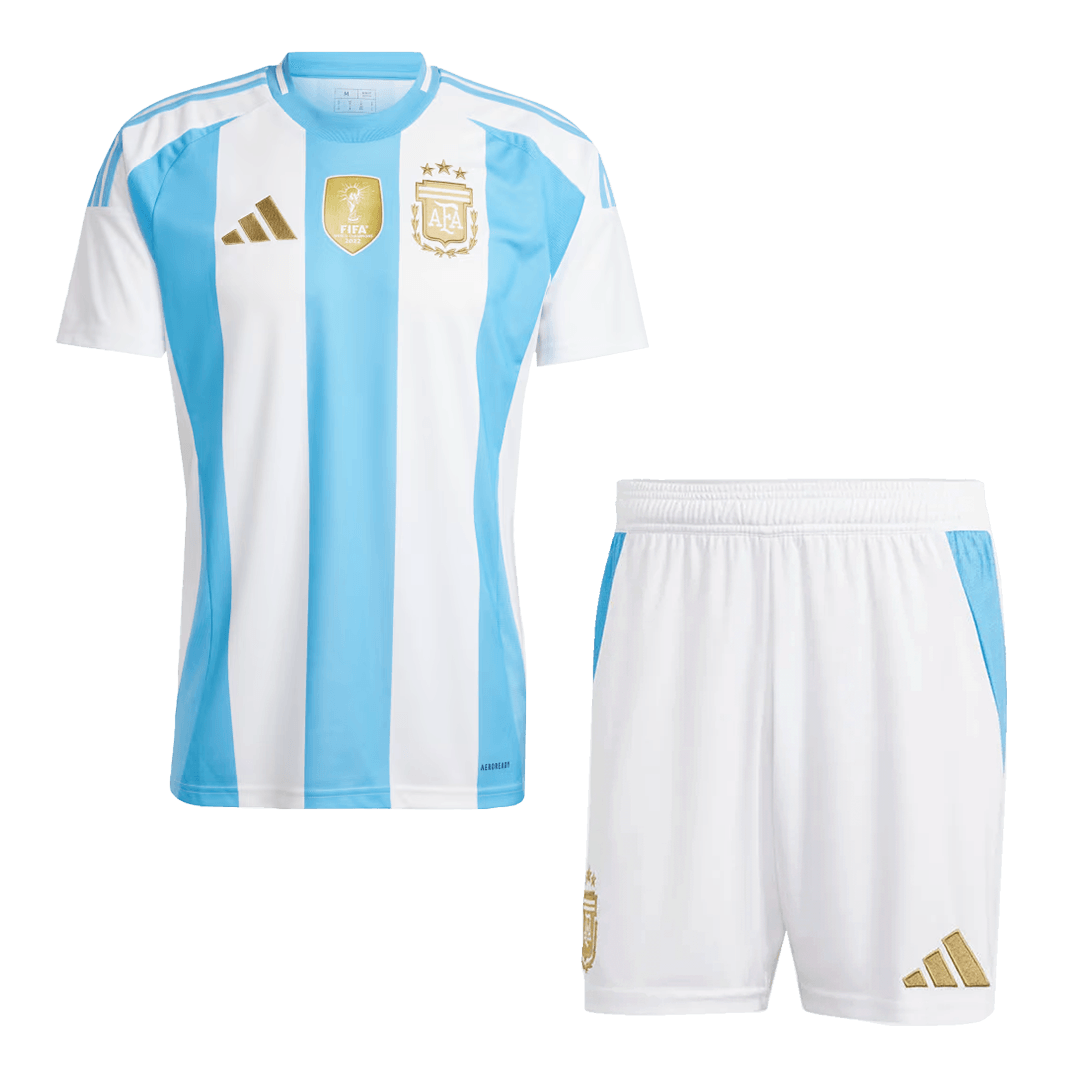 Argentina Home Jerseys Kit - gogoalshop