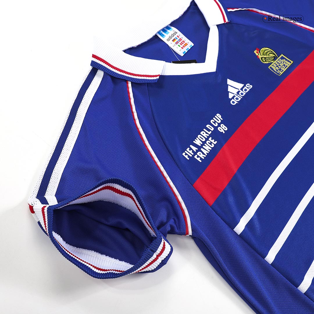 Retro Soccer Jersey France Home World Cup 1998 - gogoalshop