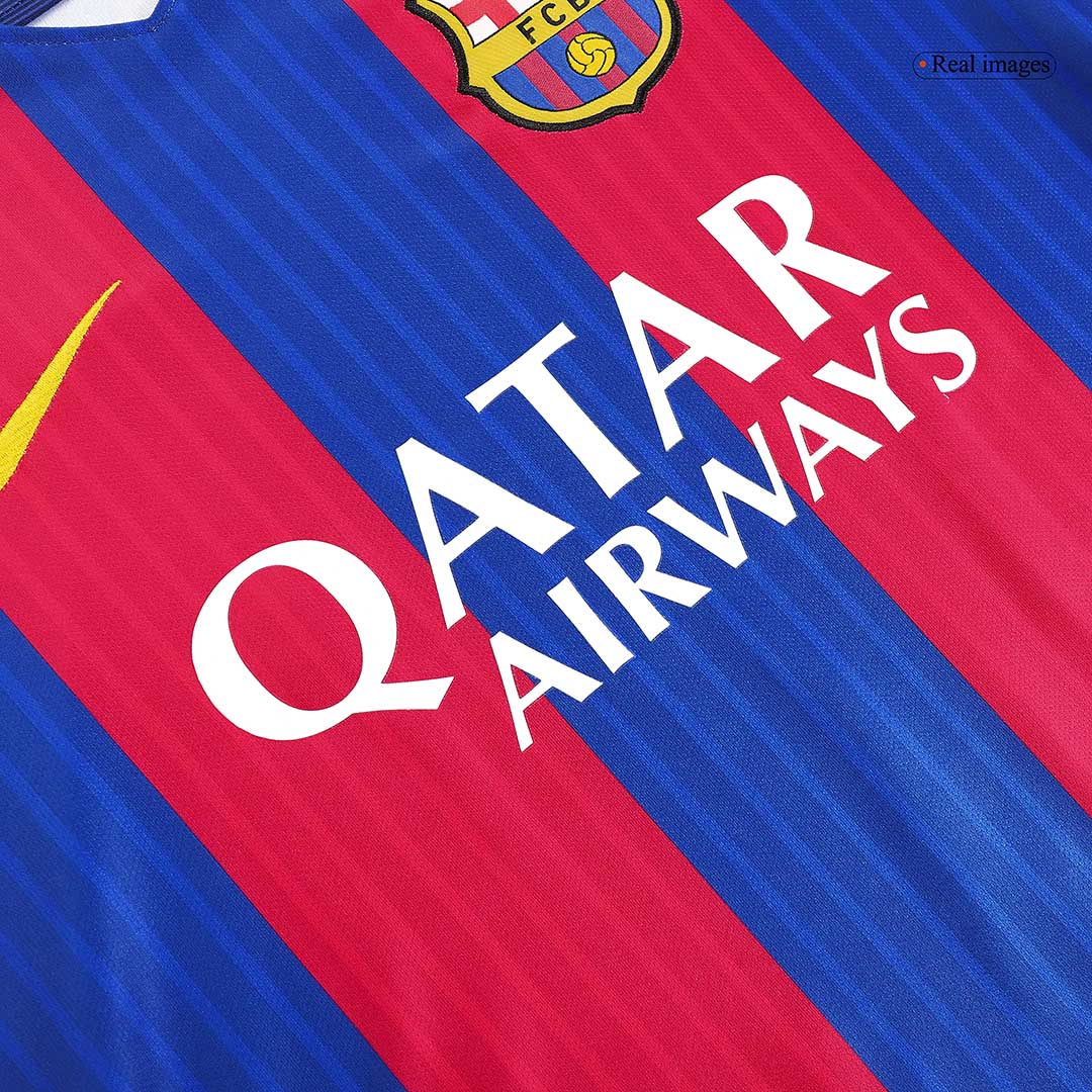 Retro Soccer Jersey Barcelona Home 2016/17 - gogoalshop