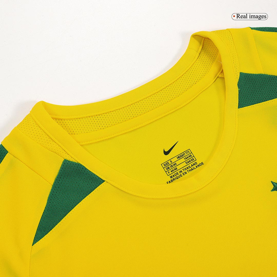 Retro Soccer Jersey Brazil Home 2002/03 - gogoalshop