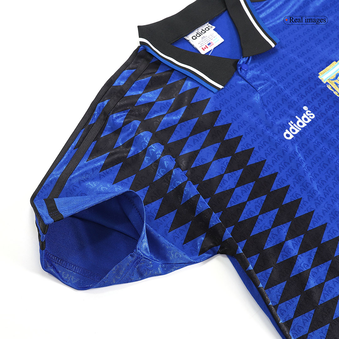 Retro Soccer Jersey #10 Argentina Away 1994 - gogoalshop