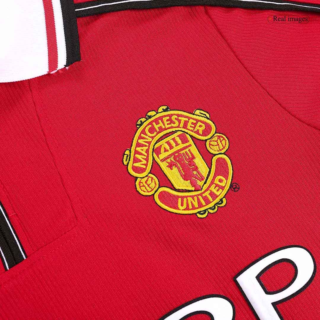 Retro Jersey Manchester United Home Long Sleeve 1998/99 - gogoalshop