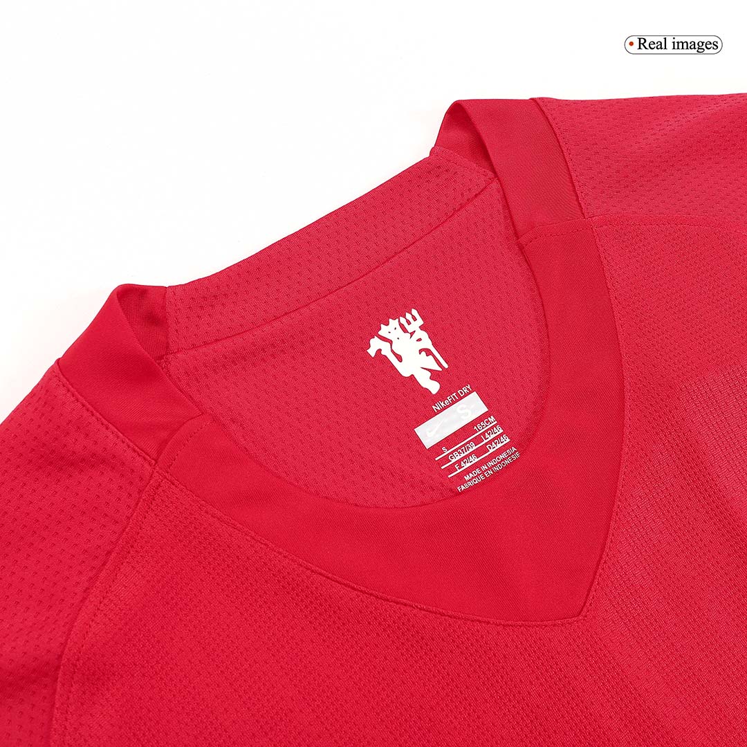 Retro Jersey Manchester United Home Long Sleeve 2007/08 - gogoalshop