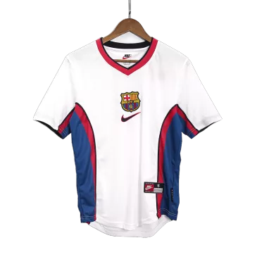 Vintage Soccer Jersey Barcelona Away 1998/99 - gogoalshop