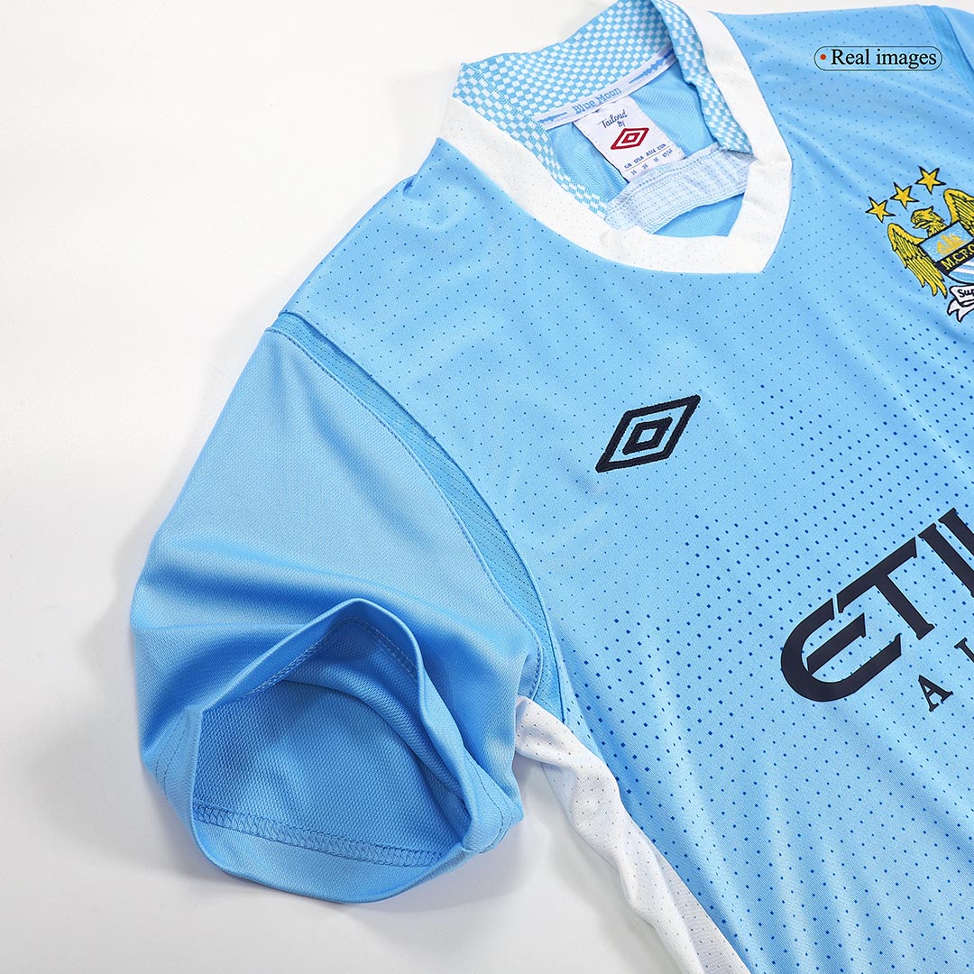 Retro Soccer Jersey Manchester City Home 2011/12 - gogoalshop
