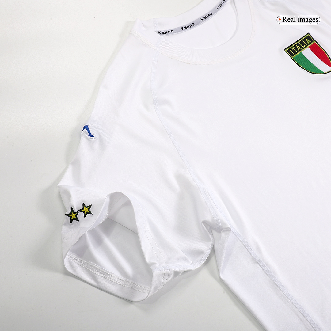 Retro Soccer Jersey Italy Away World Cup 2002 - gogoalshop