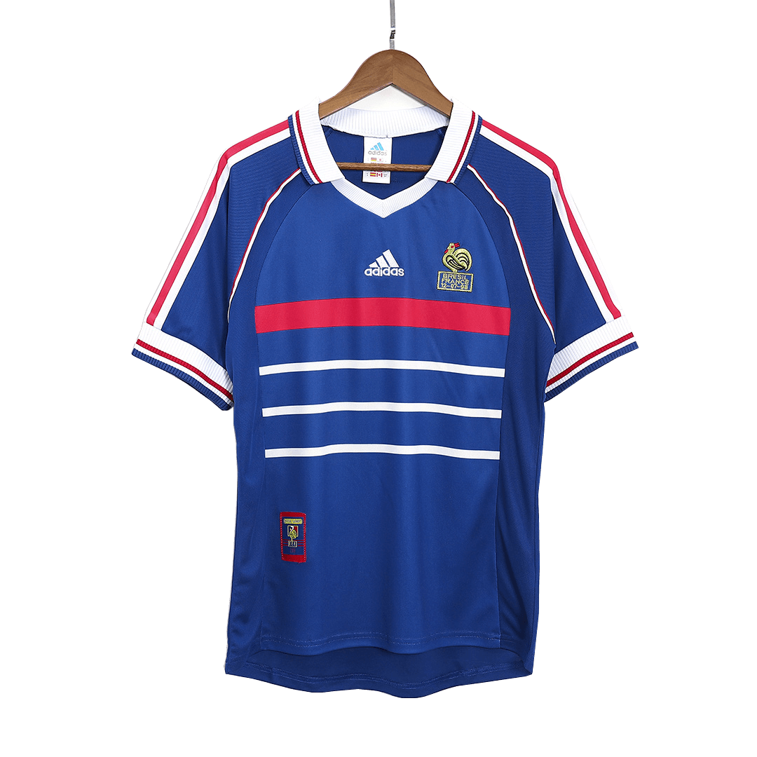 Retro Soccer Jersey France Home 1998 - gogoalshop