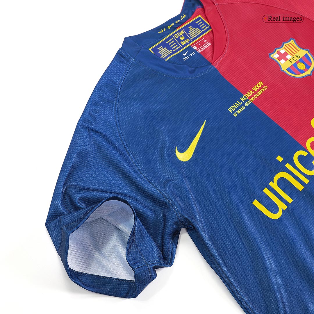 Retro Soccer Jersey Barcelona Home 2008/09 - UCL Final - gogoalshop