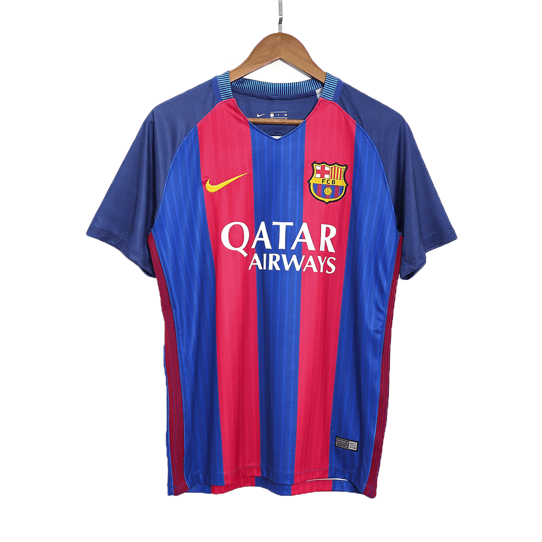 Retro Soccer Jersey Barcelona Home 2016/17 - gogoalshop