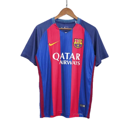 Vintage Soccer Jersey Barcelona Home 2016/17 - gogoalshop