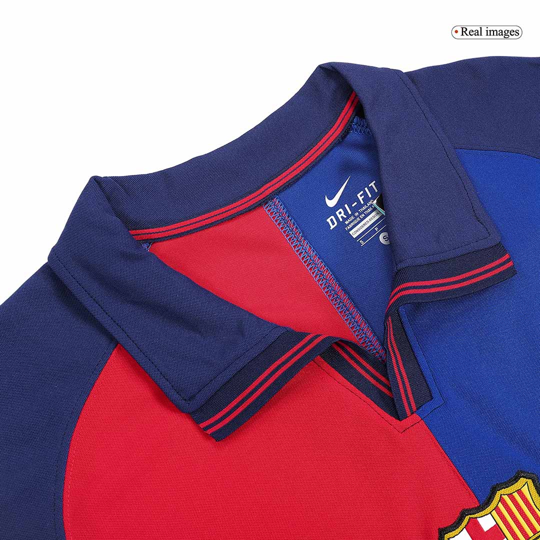 Retro Soccer Jersey Barcelona Home 1999/00 - gogoalshop