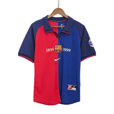 Vintage Soccer Jersey Barcelona Home 1999/00 - gogoalshop