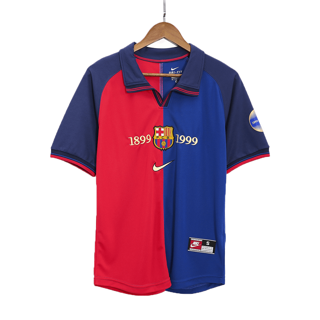 Retro Soccer Jersey Barcelona Home 1999/00 - gogoalshop