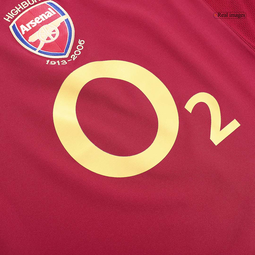 Retro Soccer Jersey Arsenal Home 2005/06 - gogoalshop