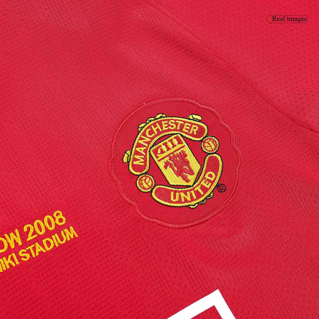 Retro Jersey Manchester United Home 2007/08 UCL - gogoalshop