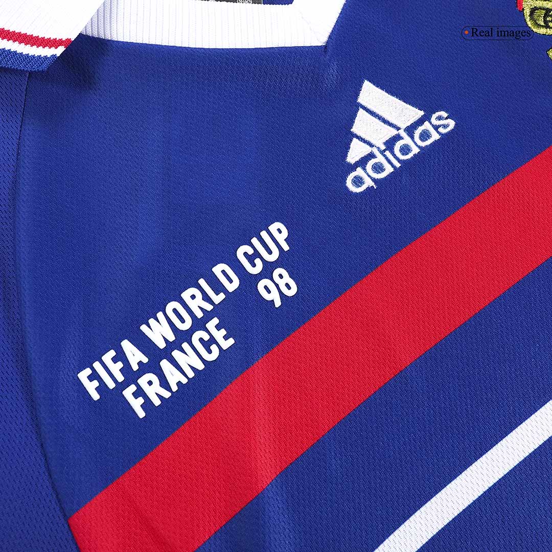 Retro Soccer Jersey France Home World Cup 1998 - gogoalshop