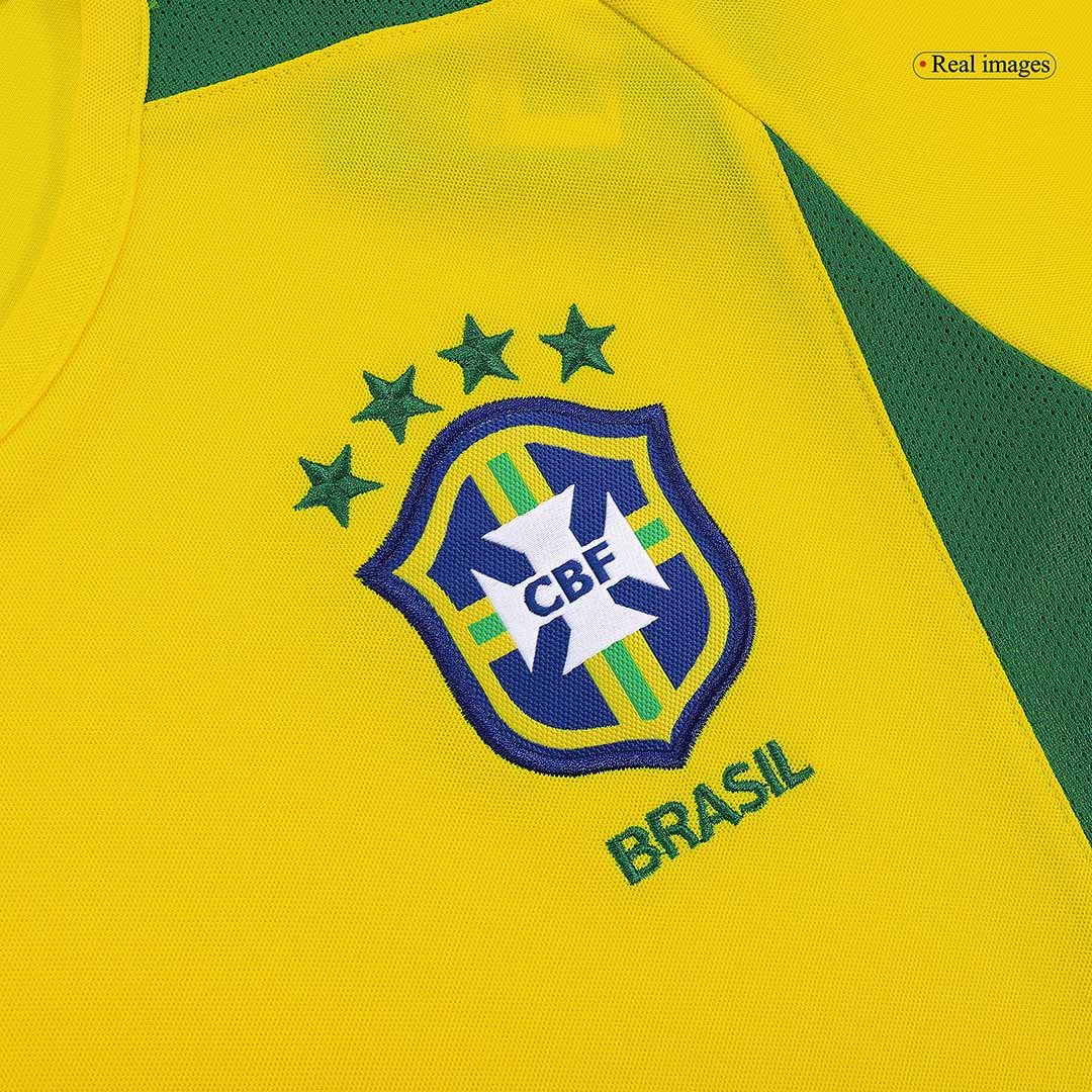 Retro Soccer Jersey Brazil Home 2002/03 - gogoalshop