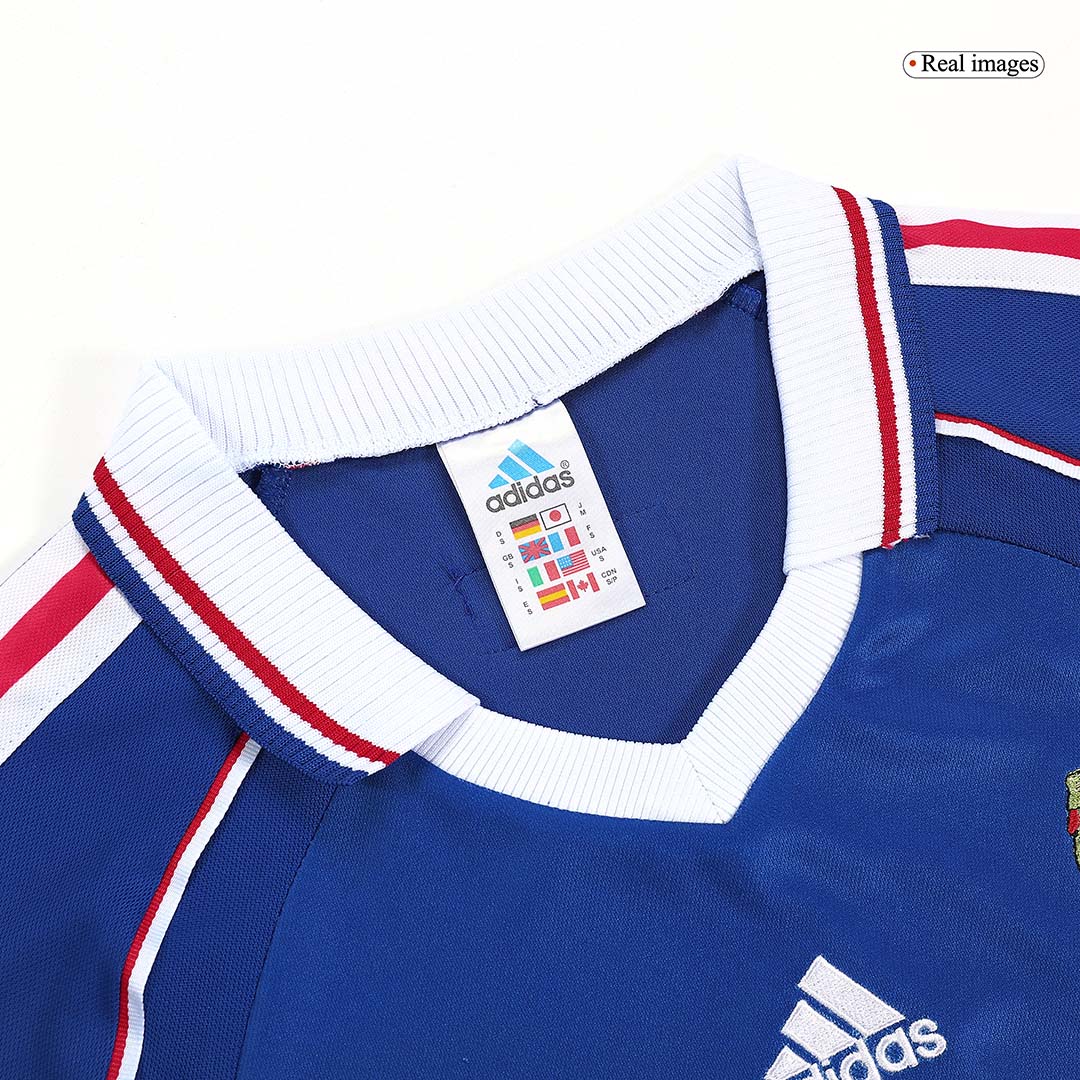 Retro Soccer Jersey France Home 1998 - gogoalshop