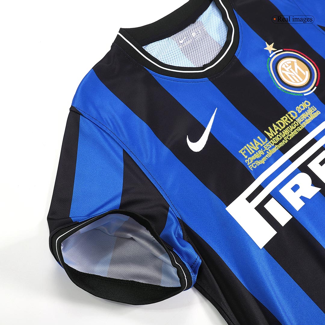 Retro Soccer Jersey Inter Milan Home 2009/10 - UCL Final - gogoalshop