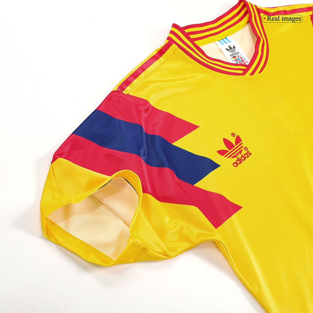 Retro Soccer Jersey Colombia Home 1990 - gogoalshop