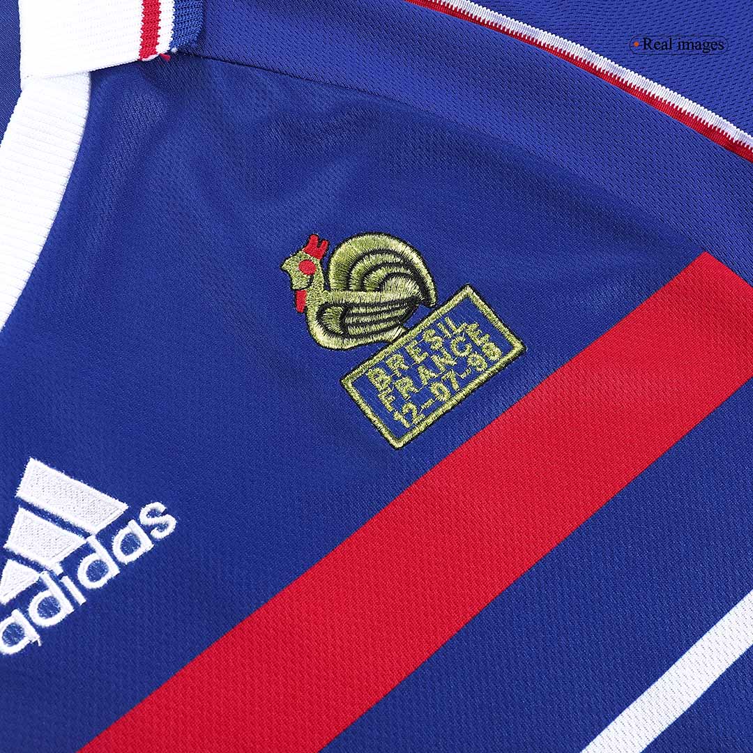 Retro Soccer Jersey France Home World Cup 1998 - gogoalshop