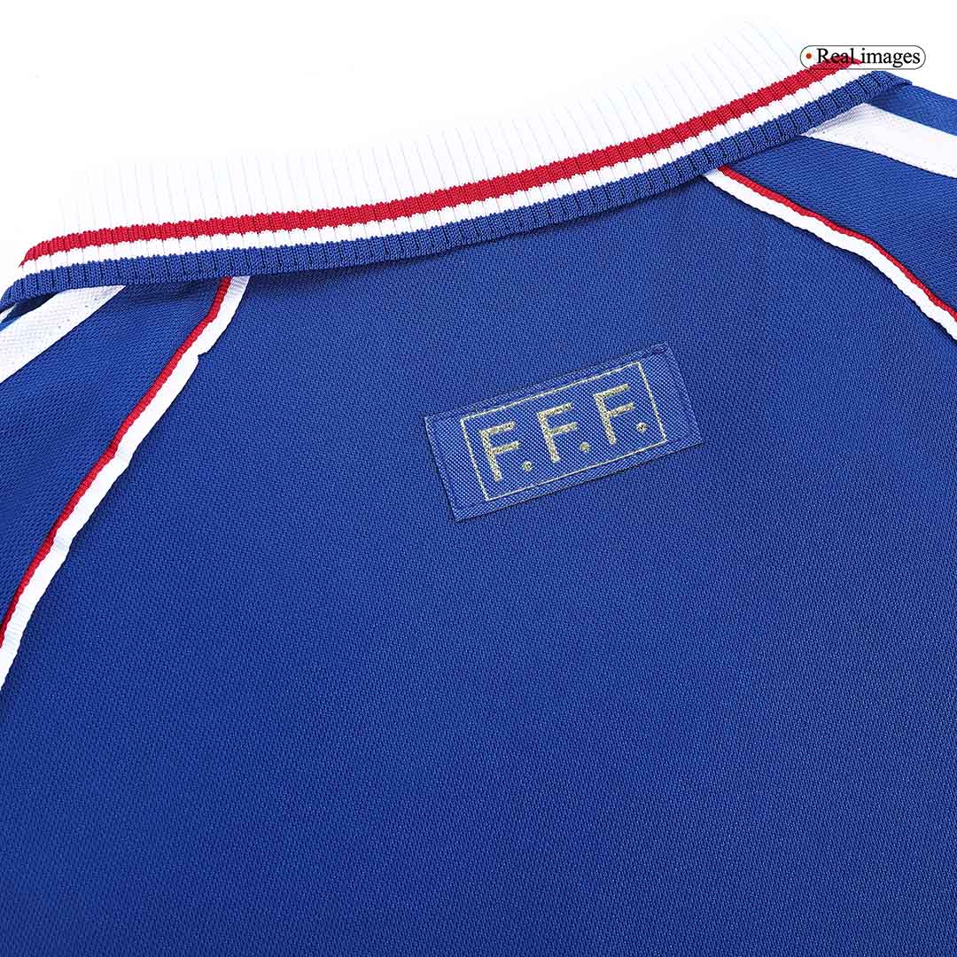 Retro Soccer Jersey France Home 1998 - gogoalshop