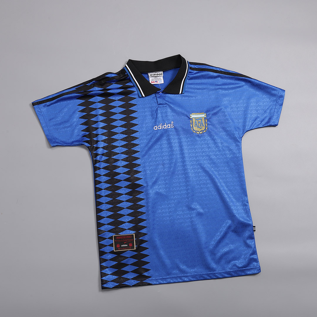Retro Soccer Jersey Argentina Away 1994 - gogoalshop