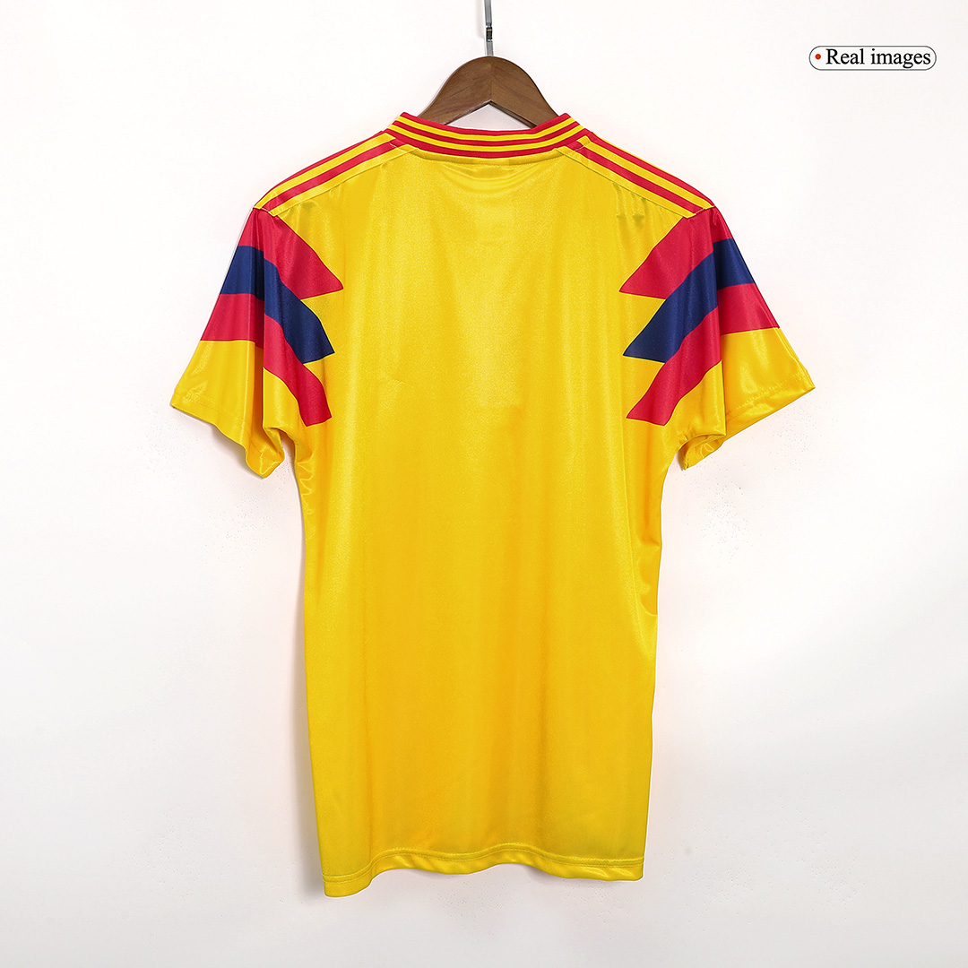 Retro Soccer Jersey Colombia Home 1990 - gogoalshop