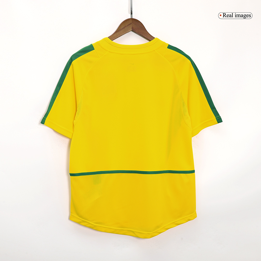 Retro Soccer Jersey Brazil Home 2002/03 - gogoalshop